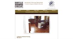 Desktop Screenshot of danvillehardwood.com